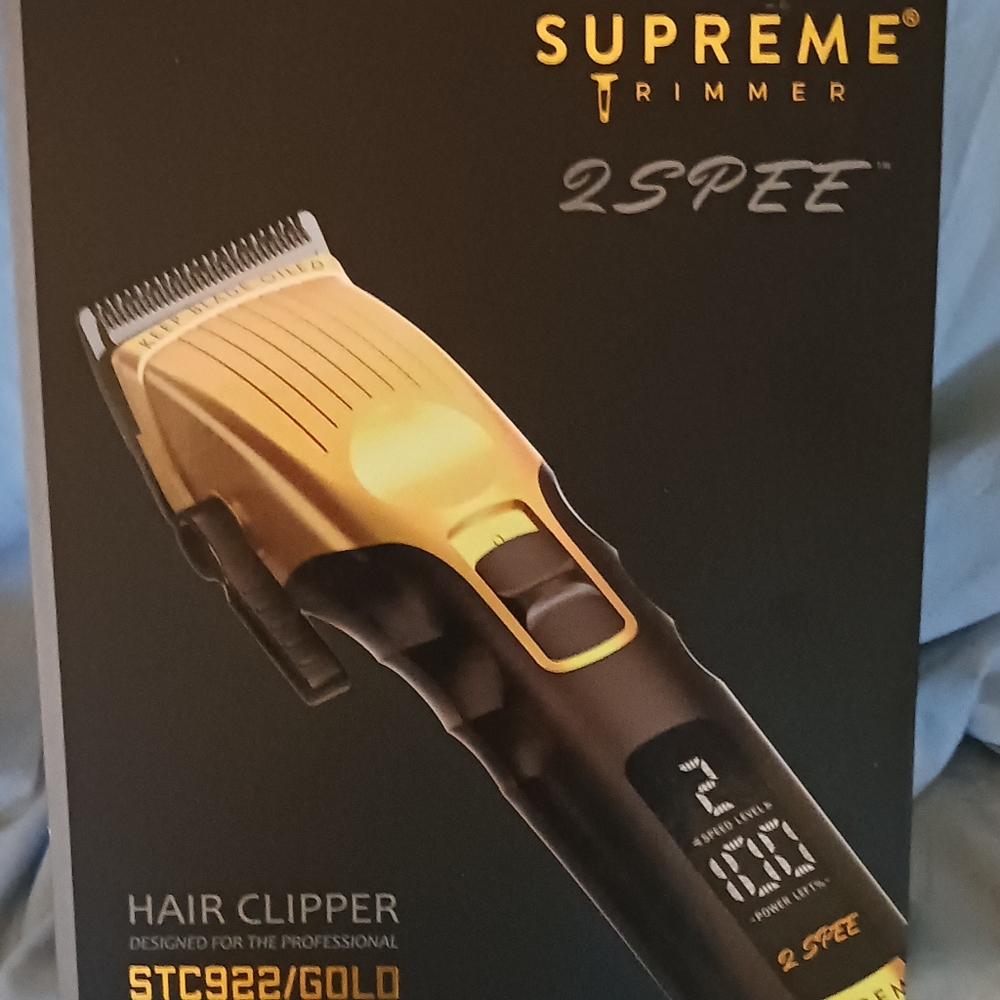 Supreme Trimmer Gold Hair Clipper